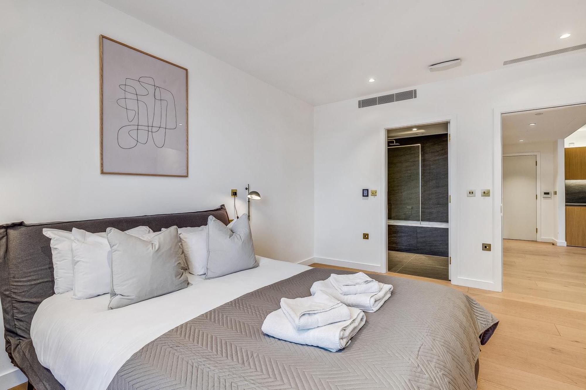 Modern King'S Cross Apartments Londres Habitación foto
