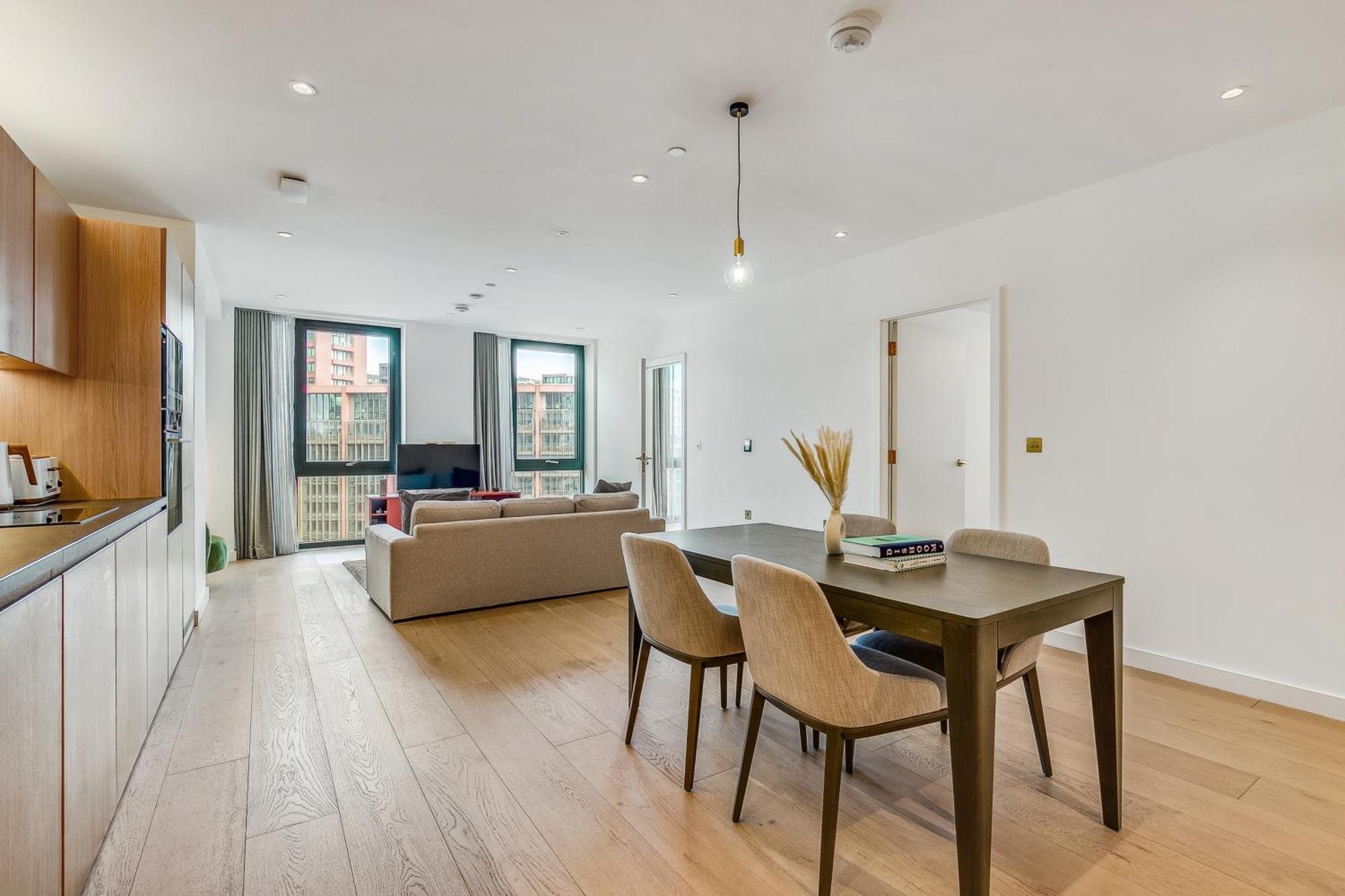 Modern King'S Cross Apartments Londres Habitación foto