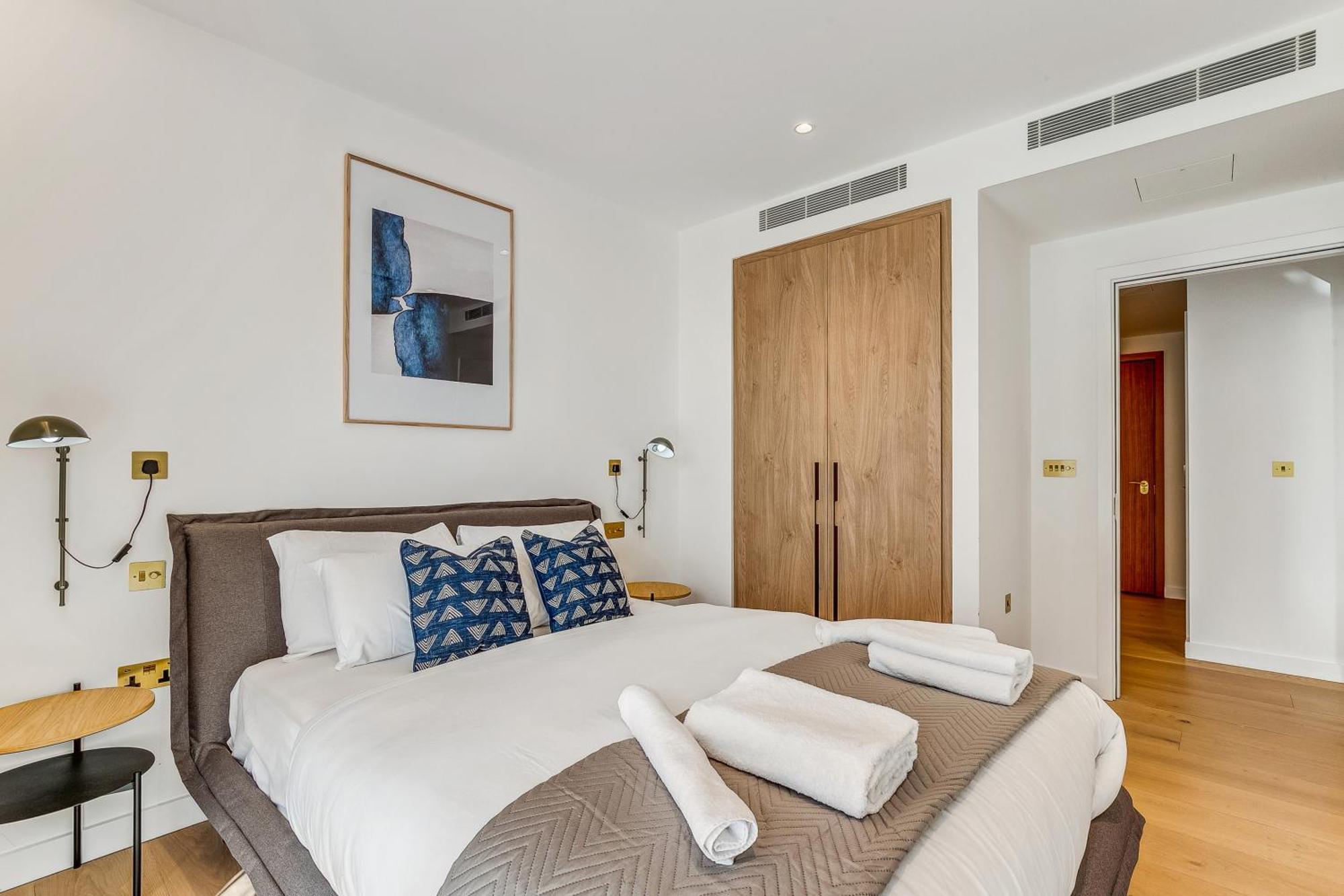 Modern King'S Cross Apartments Londres Habitación foto