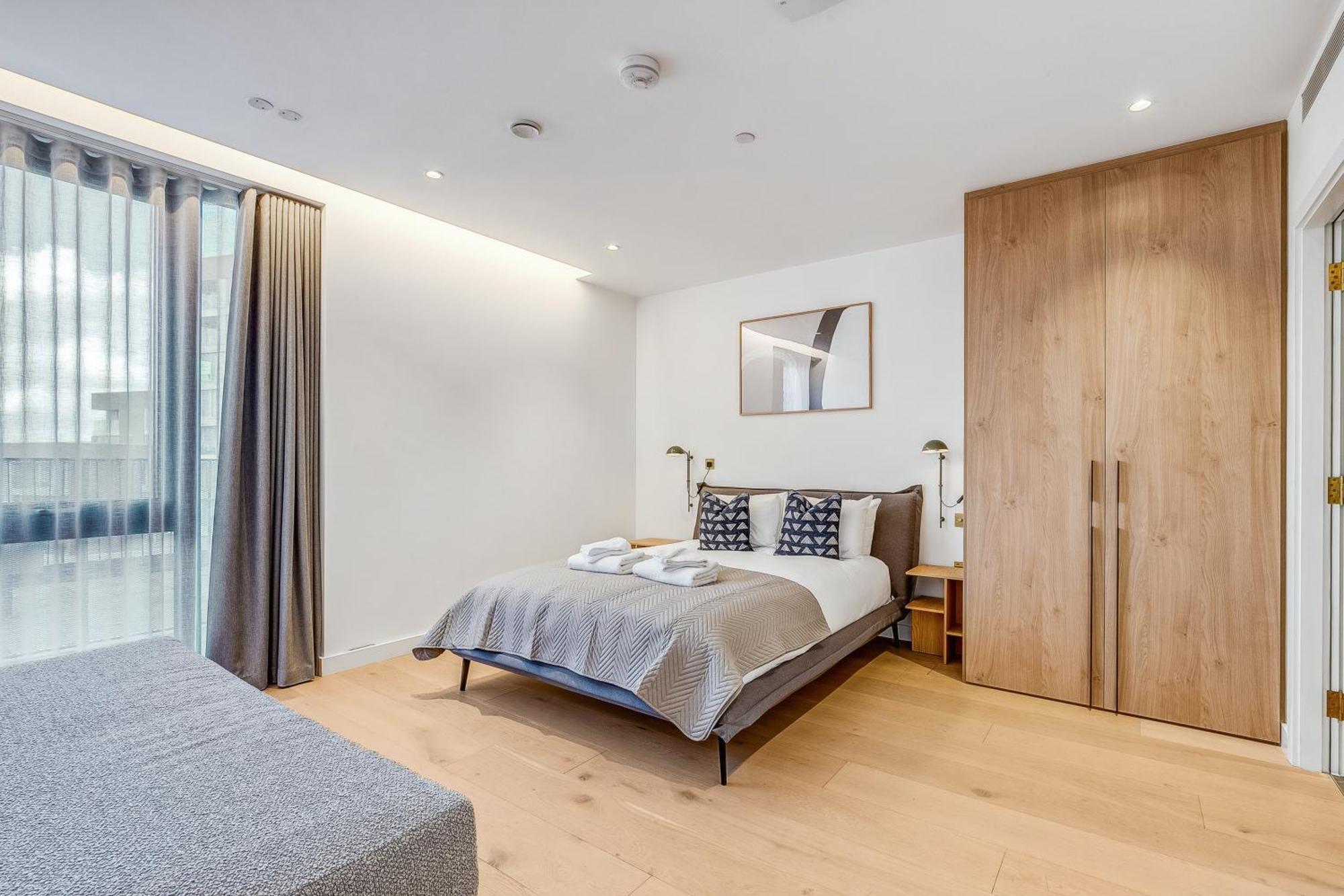 Modern King'S Cross Apartments Londres Habitación foto