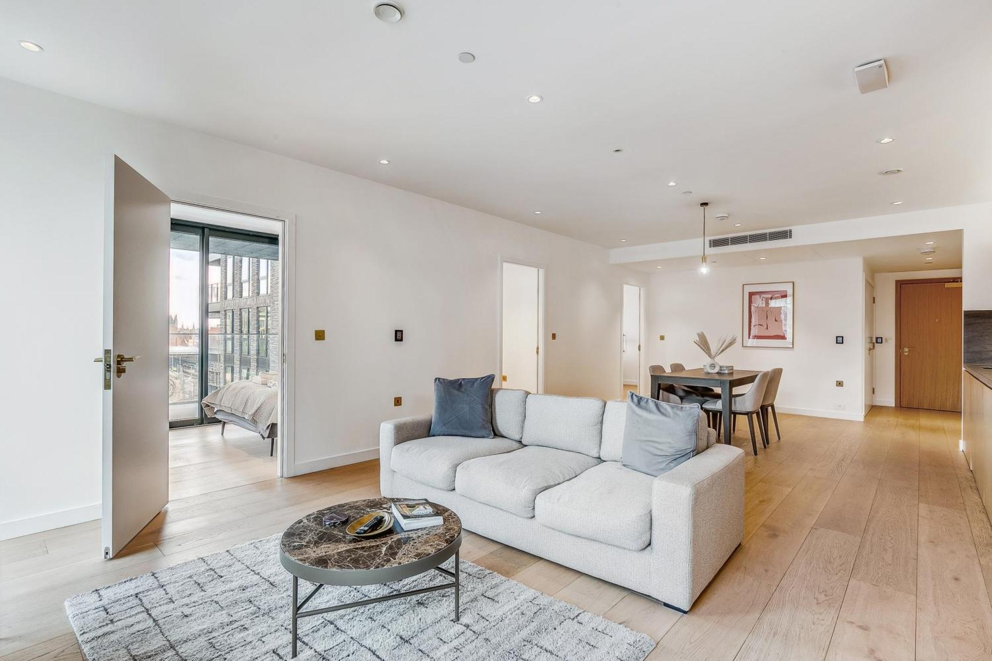 Modern King'S Cross Apartments Londres Habitación foto